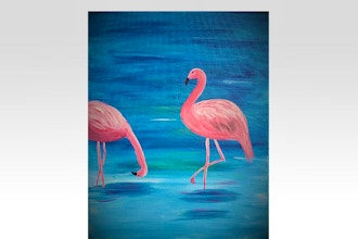 Happy Flamingos